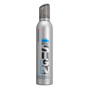 2 x Goldwell Mousse Strengthening Volume style Sign Power Whip 3 300mL